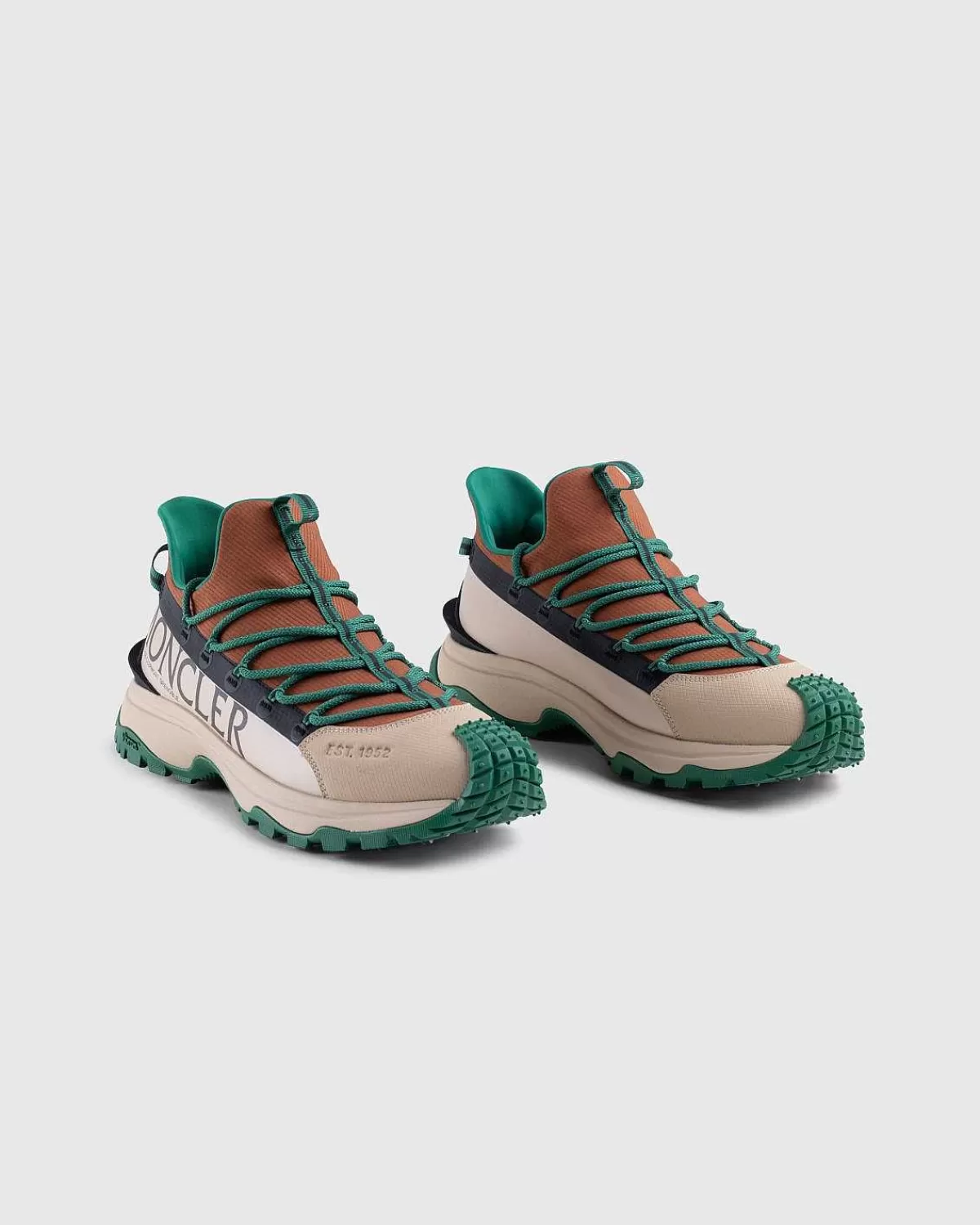 Sneakers>Moncler Trailgrip Lite 2 Sneakers Brun/Gron