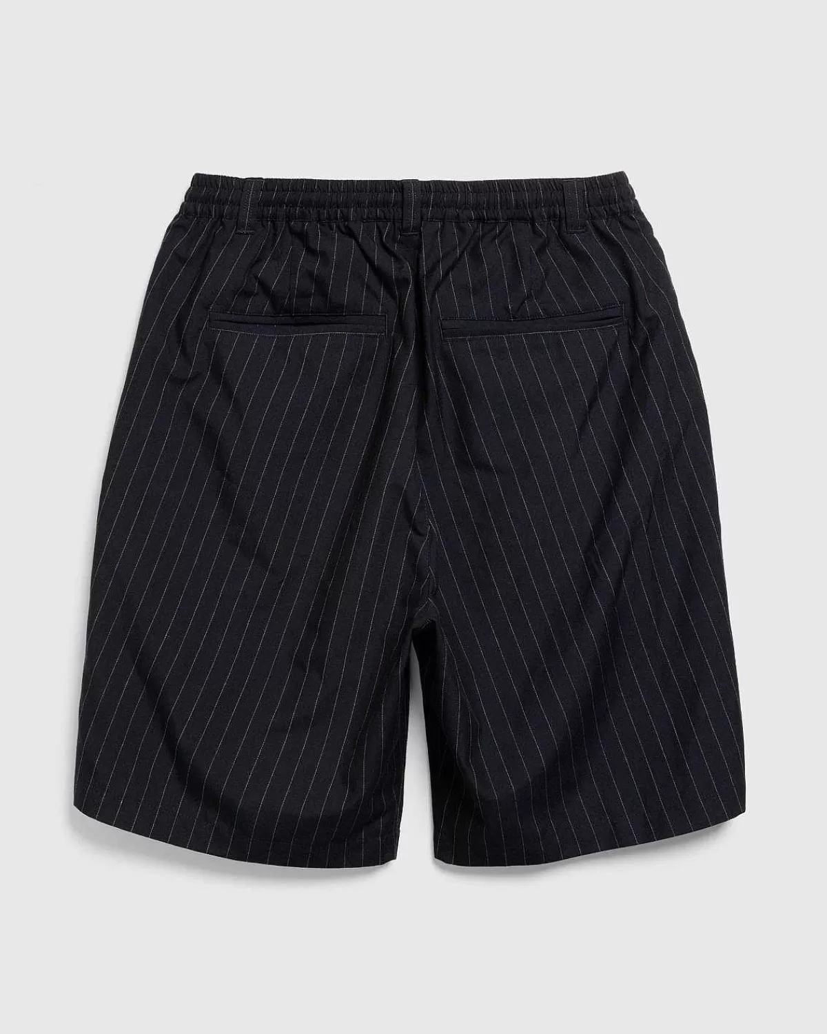 Shorts>Highsnobiety HS05 Tropical Suiting Shorts Stripes Navy