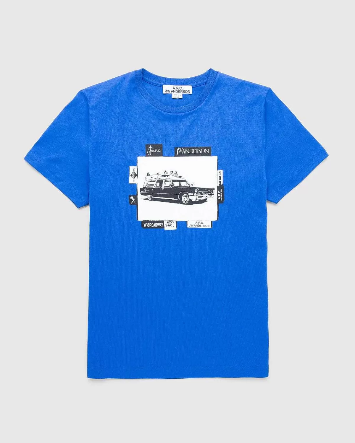 T-Shirts>A.P.C. T-Shirt Jo Blue