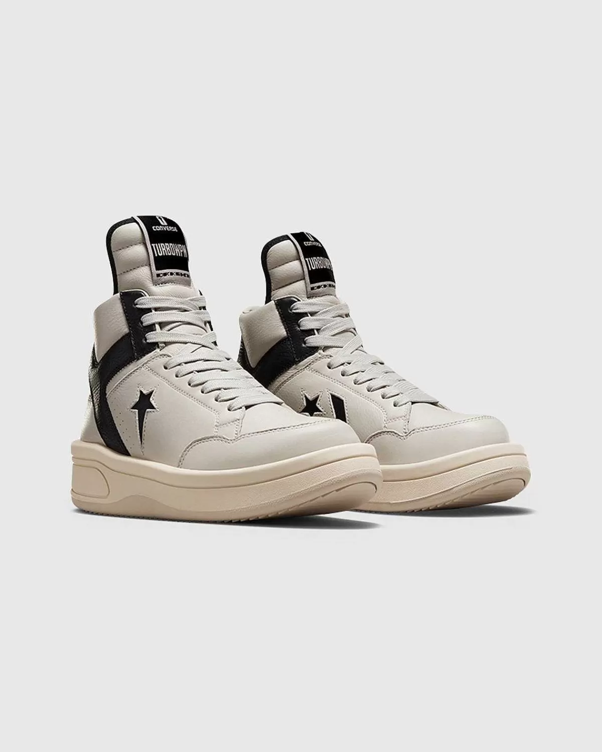 Sneakers>Converse Turbowpn Mid Pelican/Black/Cloud Cream