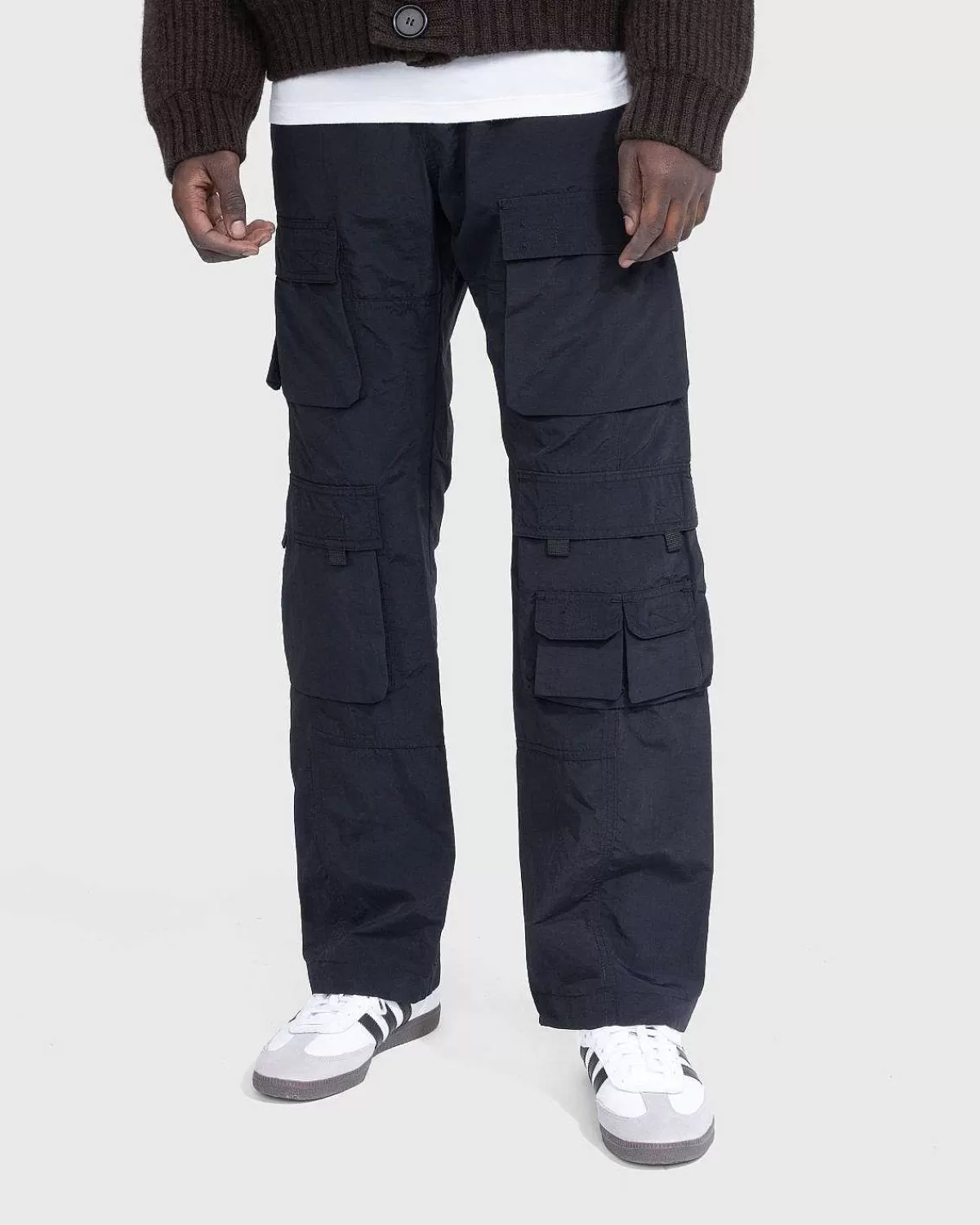 Bukser>Martine Rose Twist Seam Cargo Trouser Sort