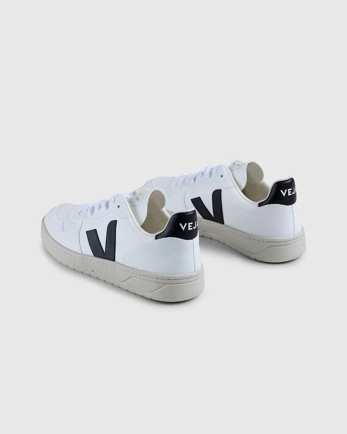 Sneakers>VEJA V-10 Hvid/Sort