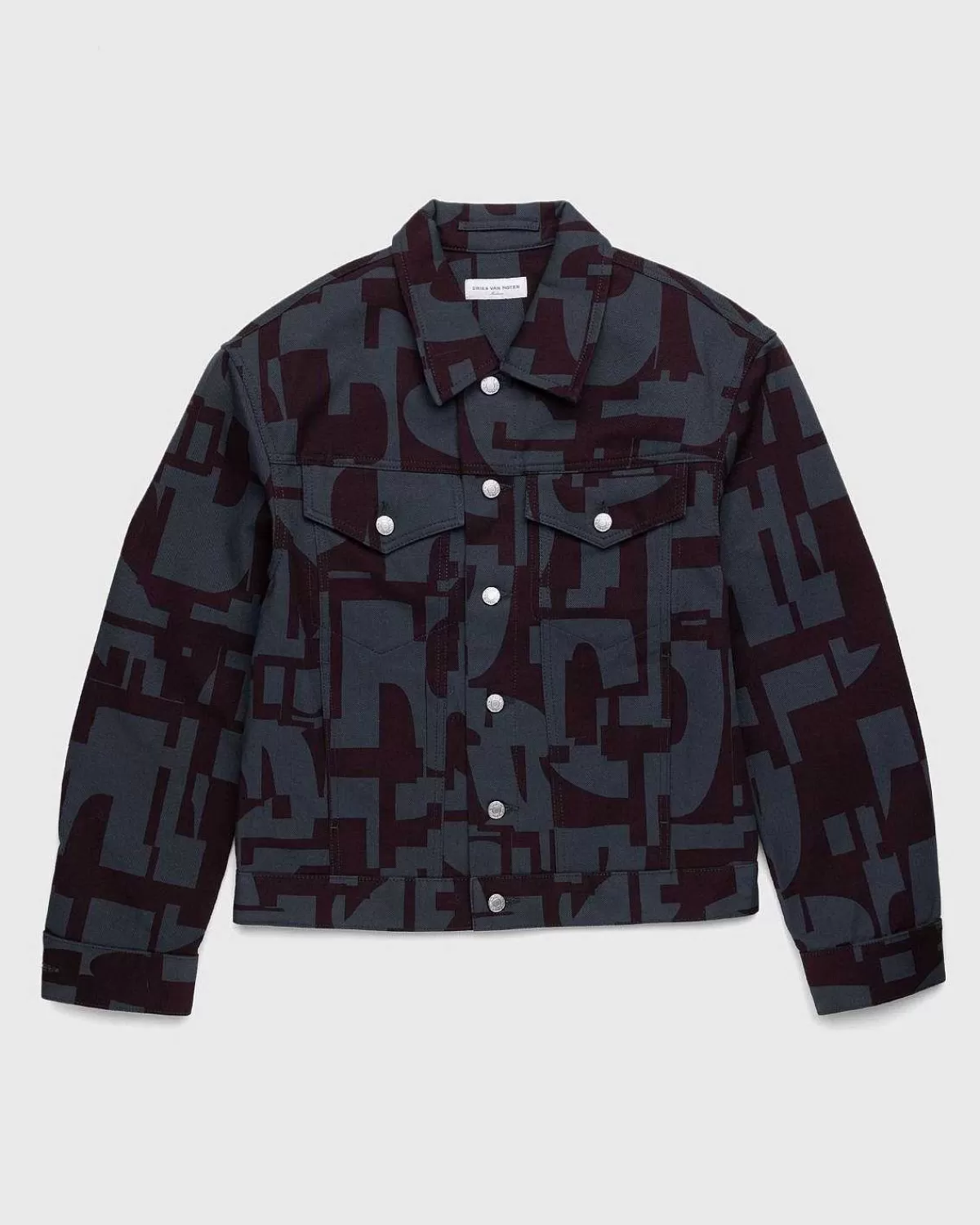 Overtøj>Dries van Noten Vuskin Denim Jacket Multi