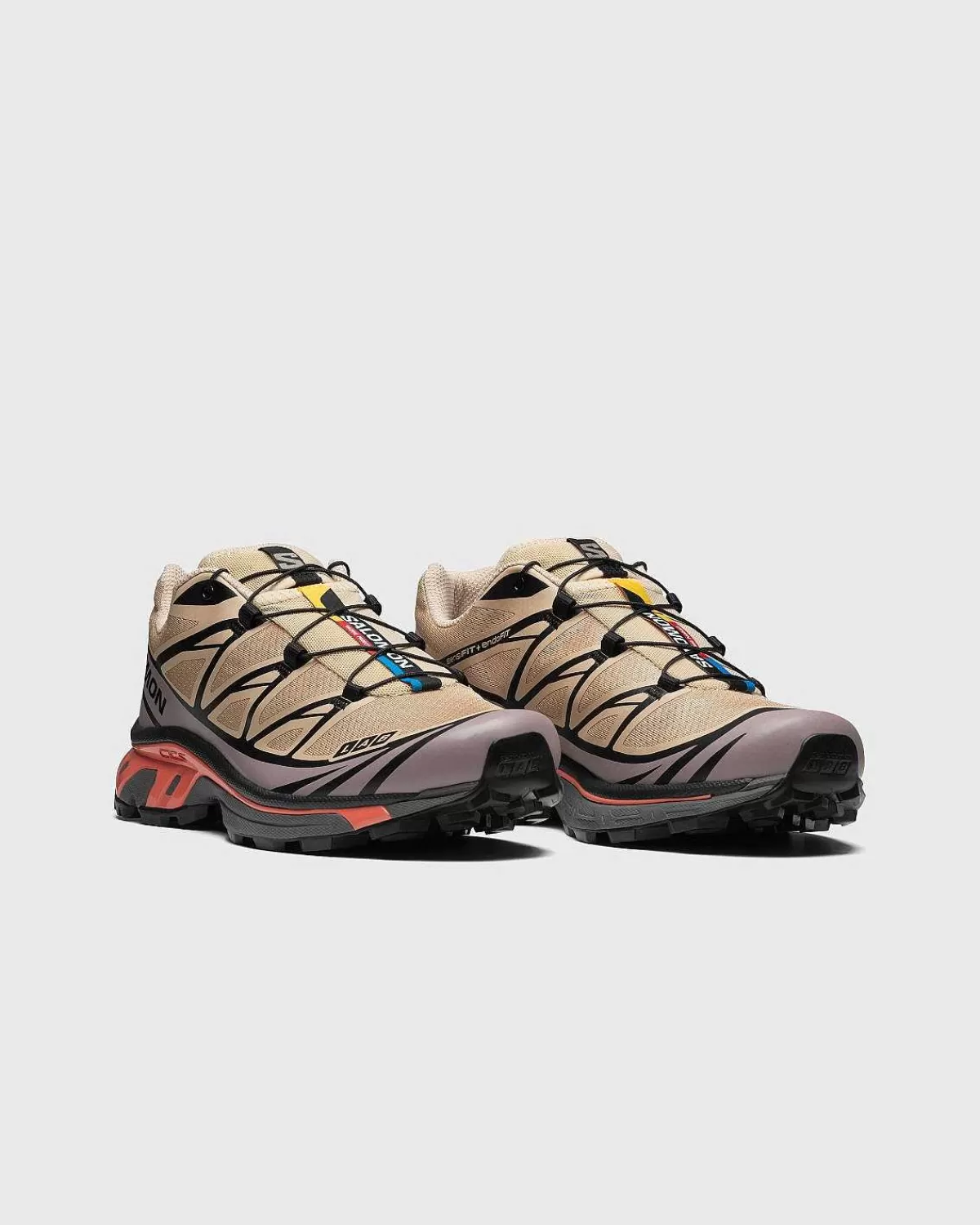 Sneakers>Salomon Xt-6 Hasselnod/Vagtel/Levende Koral